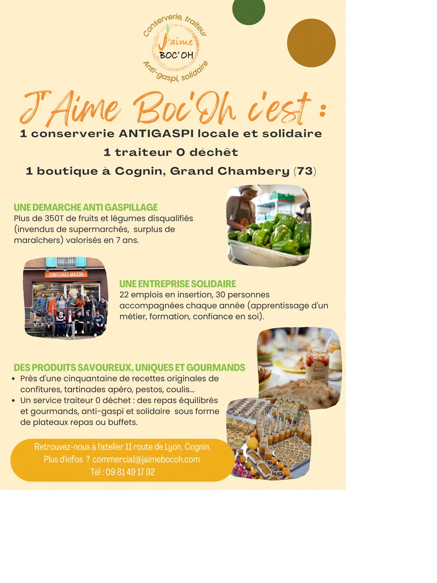 J’AIME BOC’OH vous convie à un moment de convivialité J’AIME BOC’OH vous convie à un moment de convivialité