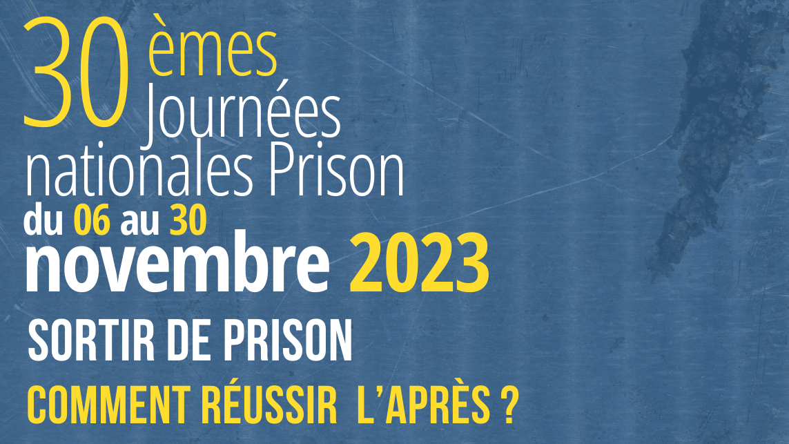Événement surpopulation carcérale – Journées nationales prison