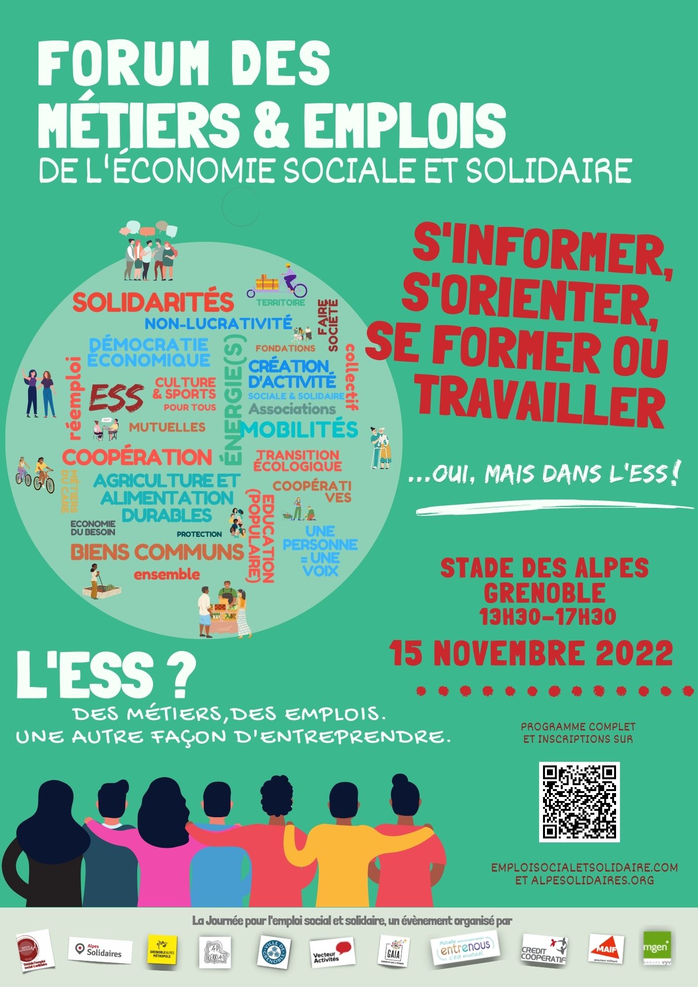 Forum des Métiers & Emplois de l&rsquo;ESS