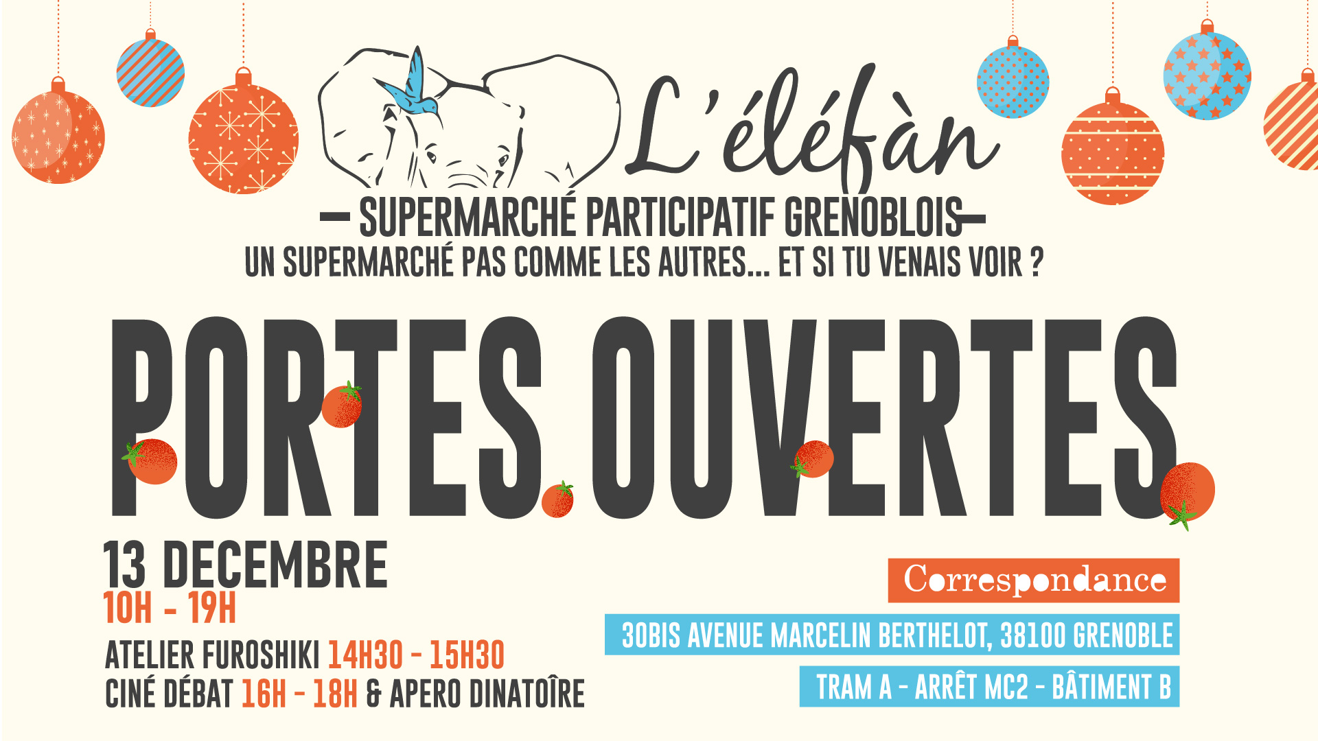 Les portes ouvertes de L’éléfàn ! Les portes ouvertes de L’éléfàn !