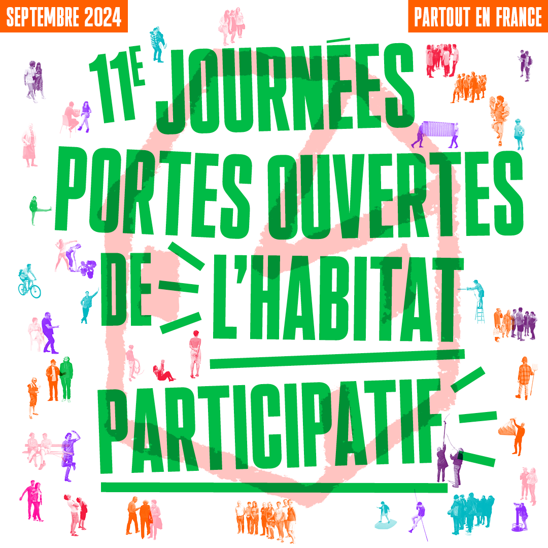 Venez visiter les projets d&rsquo;HABITAT PARTICIPATIF en Isere aux Journées Portes Ouvertes de septembre 2024 !