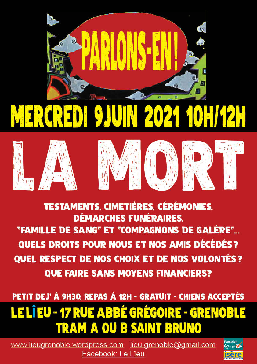 Parlons-en: La mort – Grenoble (38)