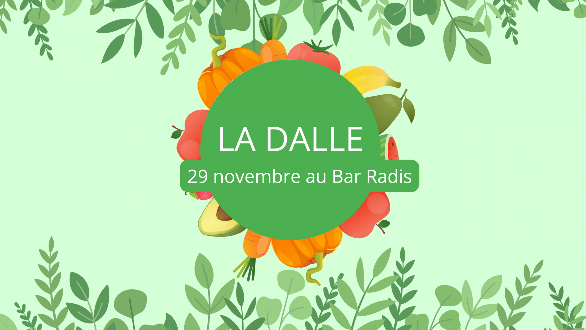 Fête d&rsquo;ouverture de la DALLE le 29 novembre