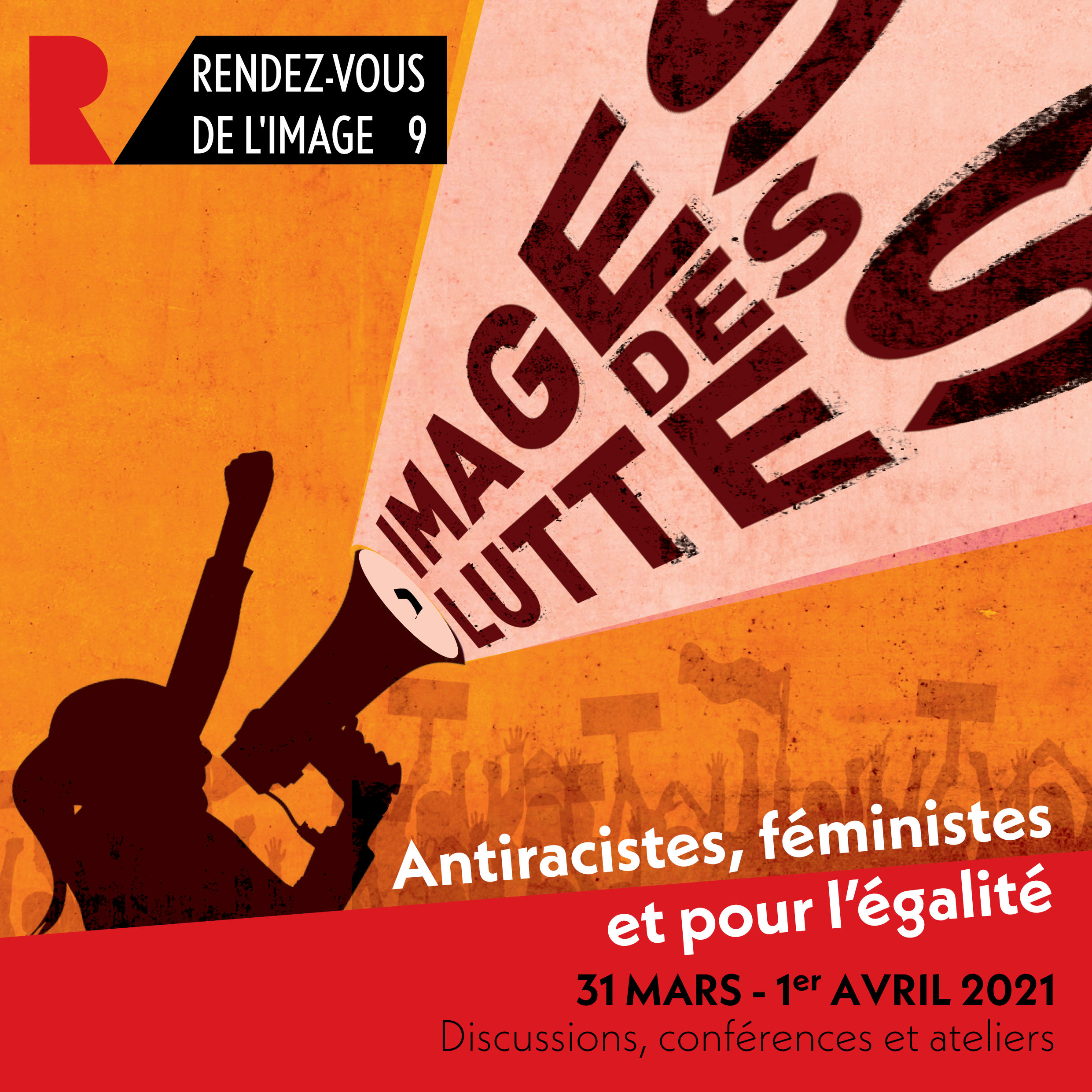 Rendez-Vous de l&rsquo;Image 2021 : Images des luttes : antiracistes, féministes et pour l&rsquo;égalité