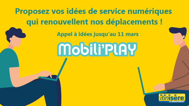 Appel à idées : proposez votre idée de service numérique pour renouveler nos déplacements en Isère, jusqu&rsquo;au 11 mars !