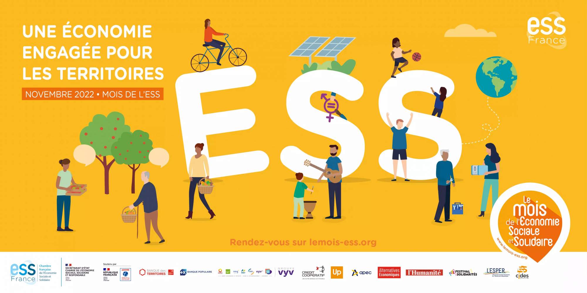 PROGRAMME DU MOIS DE L&rsquo;ESS 2022 À GRENOBLE