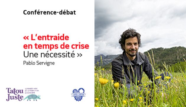 CONFERENCE : Pablo Servigne à Saint-Etienne