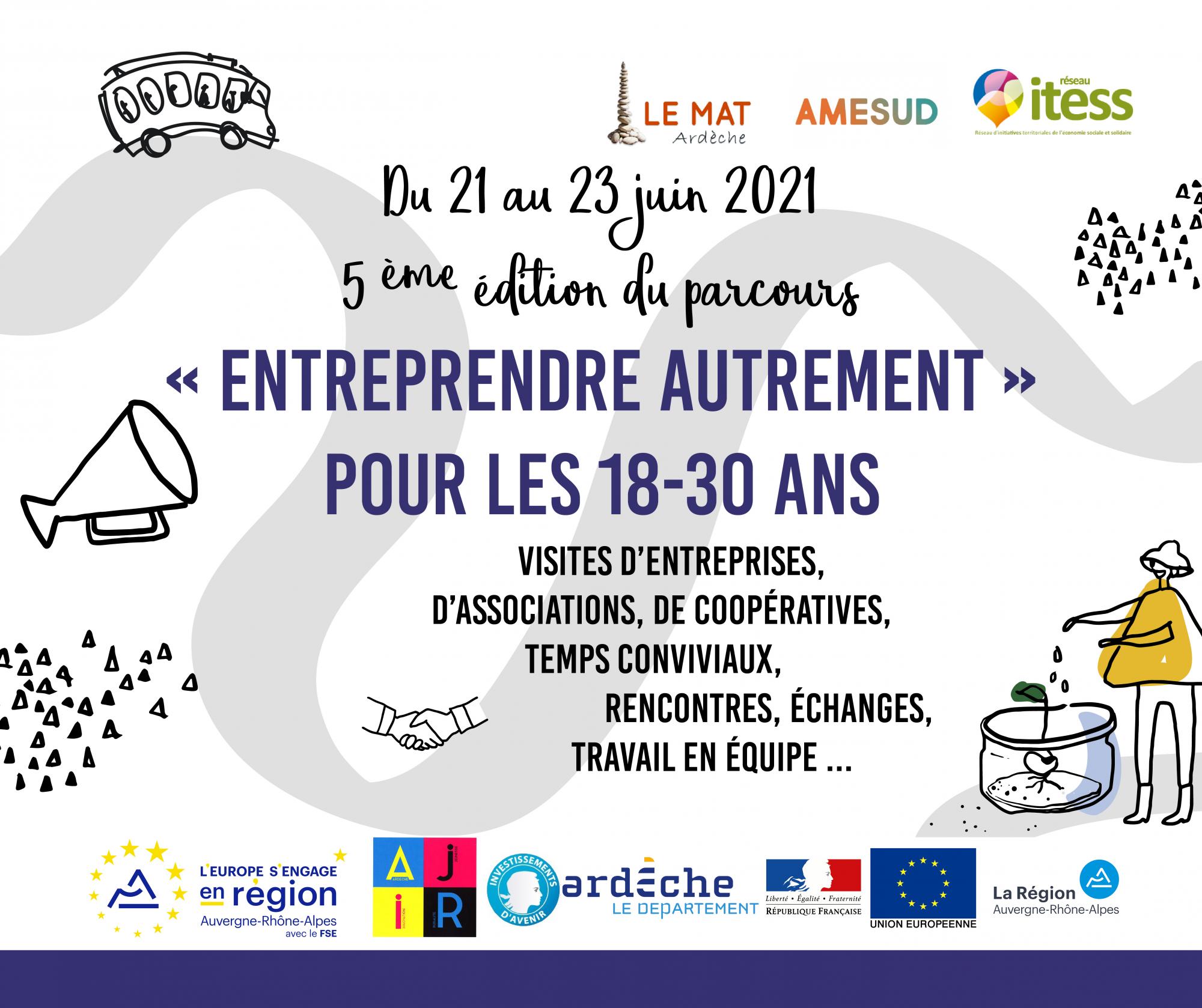 Parcours Entreprendre Autrement – Balazuc (07)