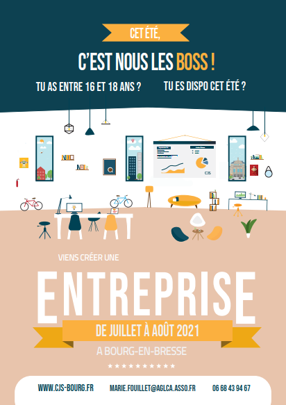 Cet été c&rsquo;est toi le boss avec la Coopérative Jeunesse de Service !