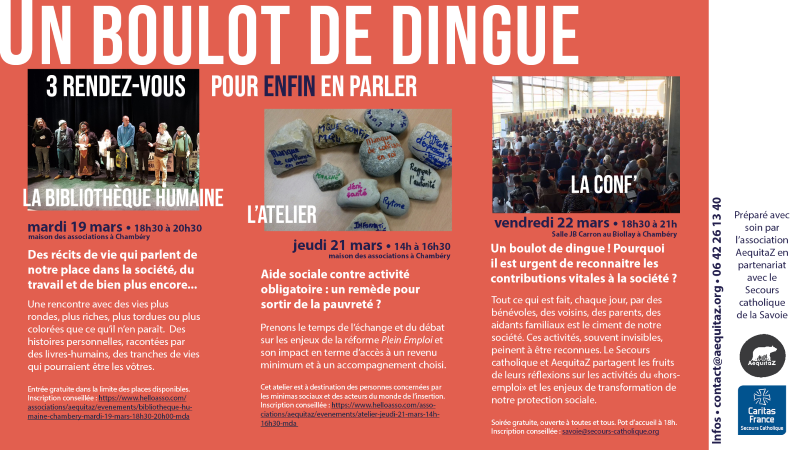Conférence Un Boulot de Dingue Conférence Un Boulot de Dingue
