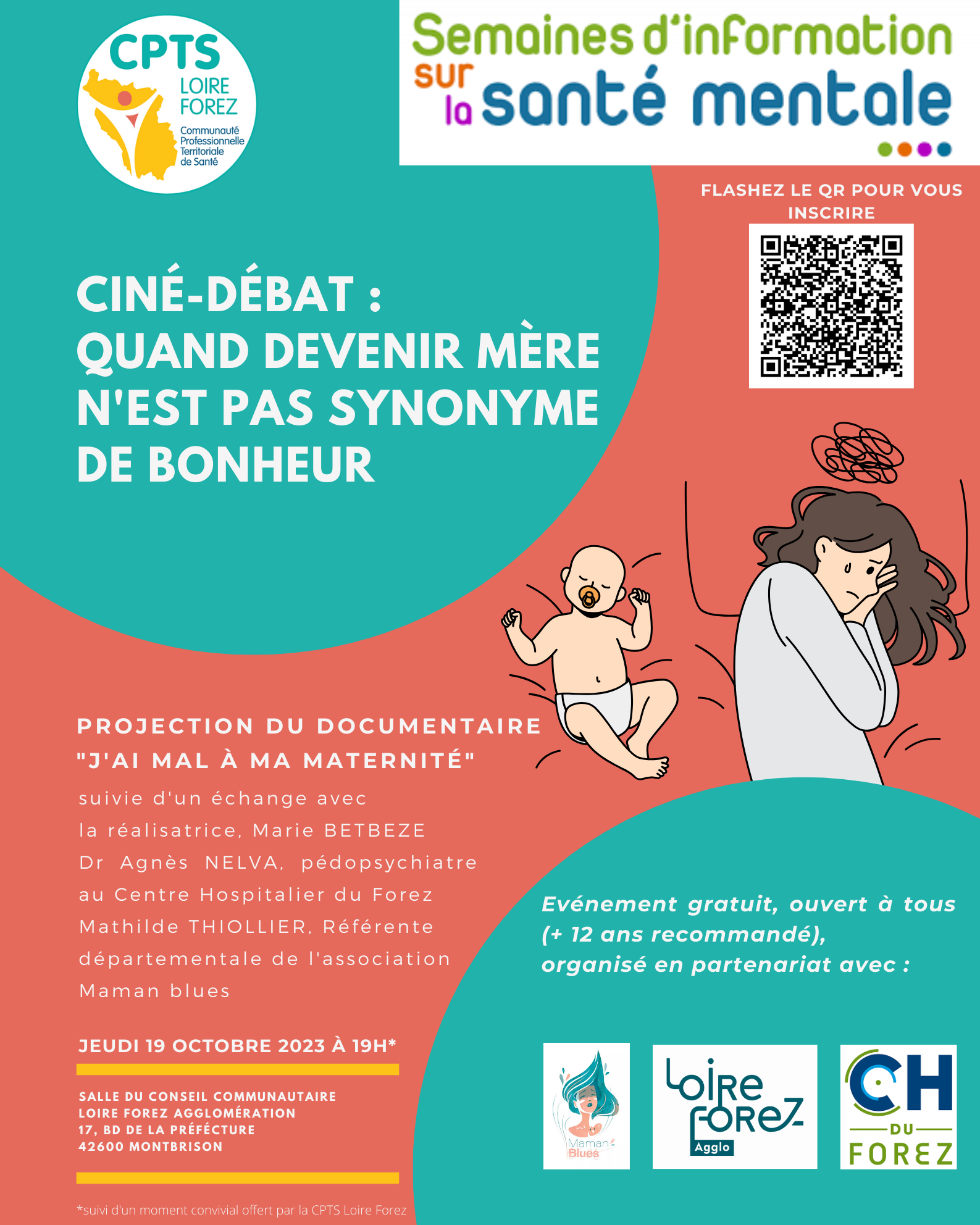 Projection-débat : Quand devenir mère n&rsquo;est pas synonyme de bonheur