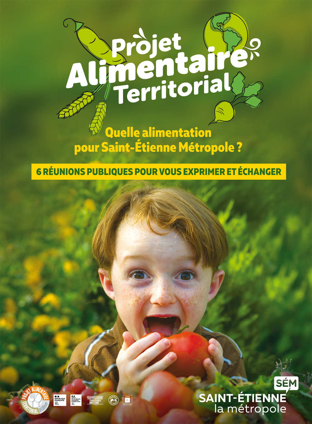 Appel à projet – Alimentation Durable Métropole de Saint-Étienne