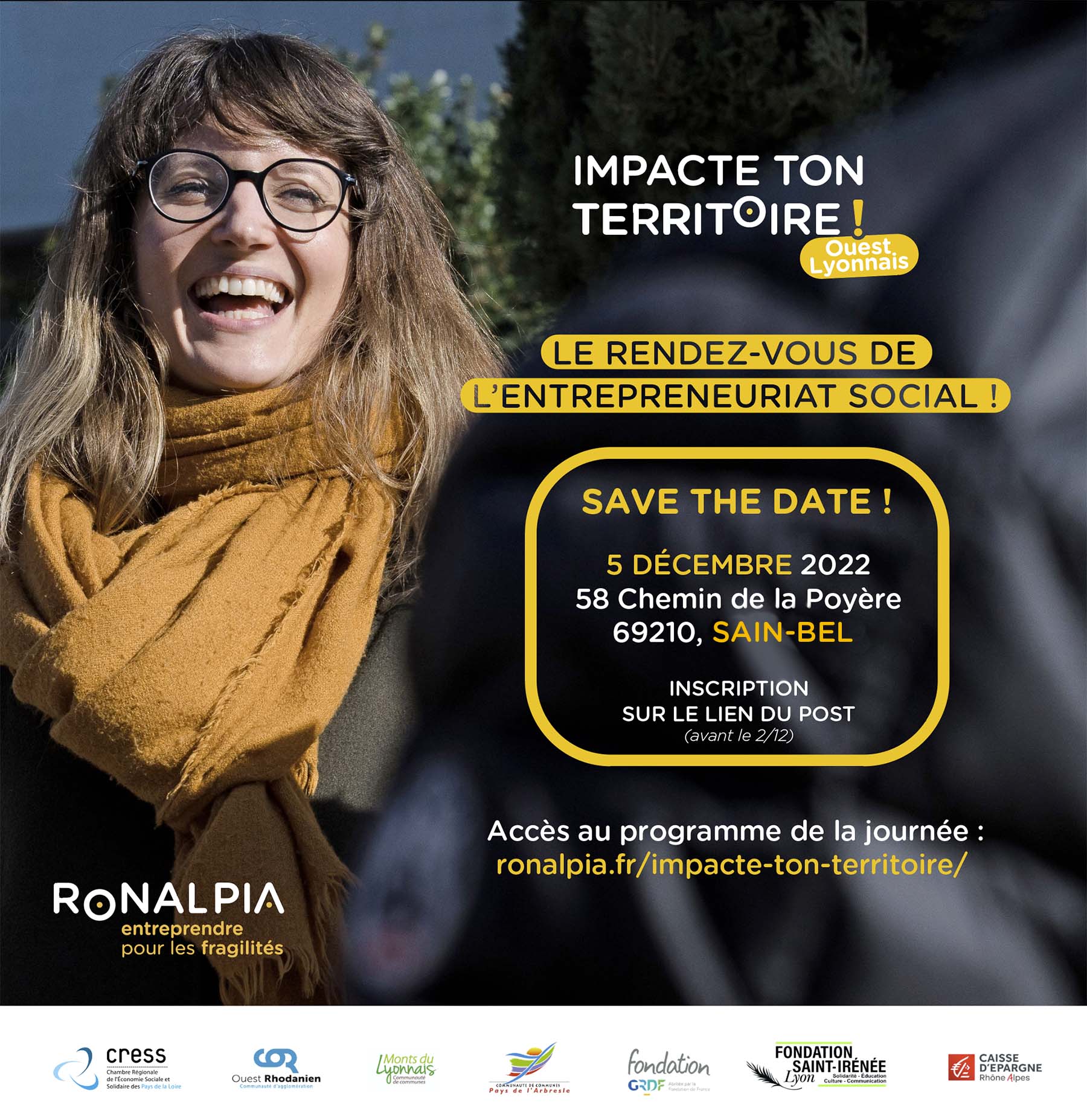Impacte Ton Territoire ! pays de l’Arbresle (69210) le lundi 5 décembre Impacte Ton Territoire ! pays de l’Arbresle (69210) le lundi 5 décembre