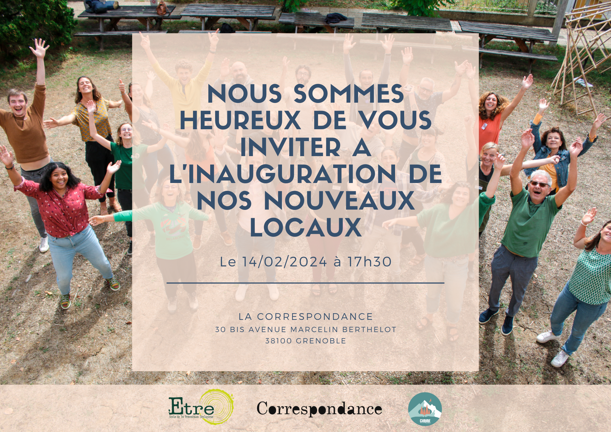 Soirée conviviale inauguration nouveaux locaux CIMME