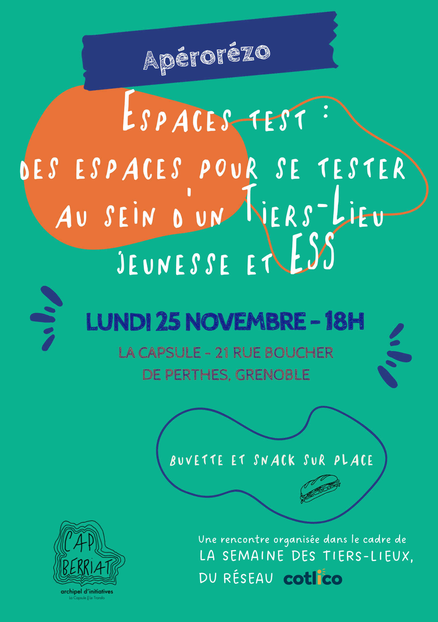 Apérorézo espaces test