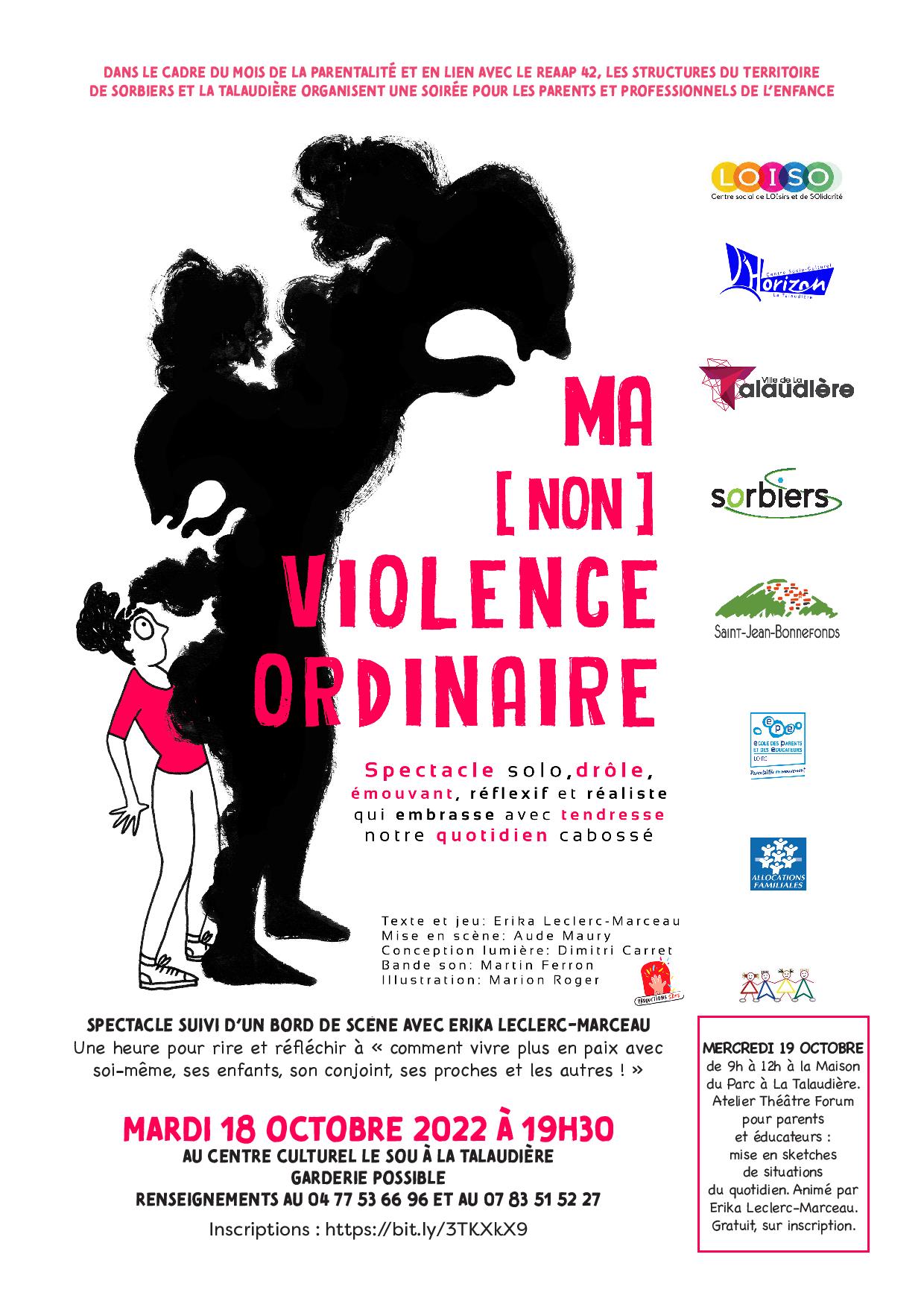 Ma [non] violence ordinaire – La Talaudière (42)