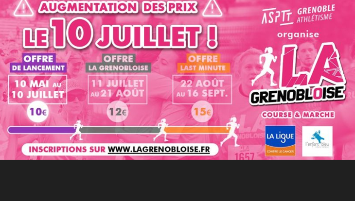 Lancement de la 13ème édition de la course solidaire « la Grenobloise »