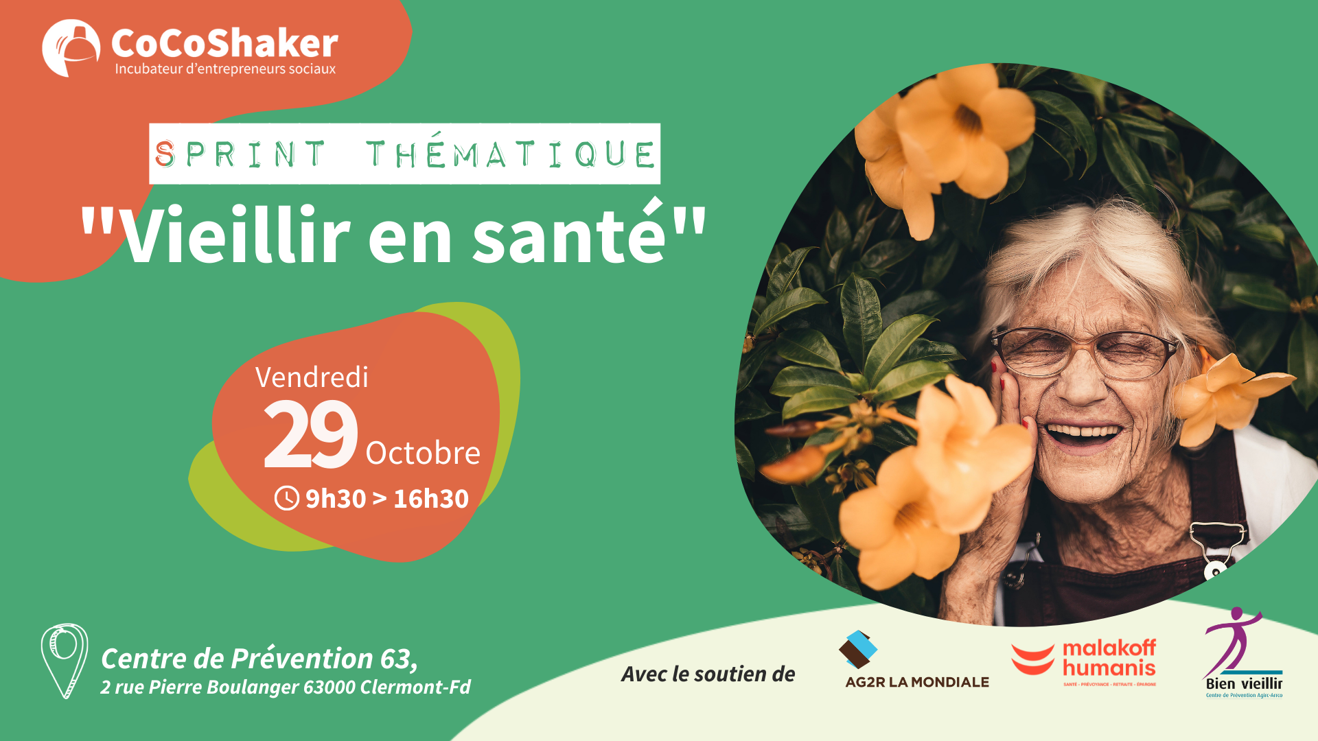 Sprint thématique « Vieillir en santé » – Clermont-Ferrand (63)