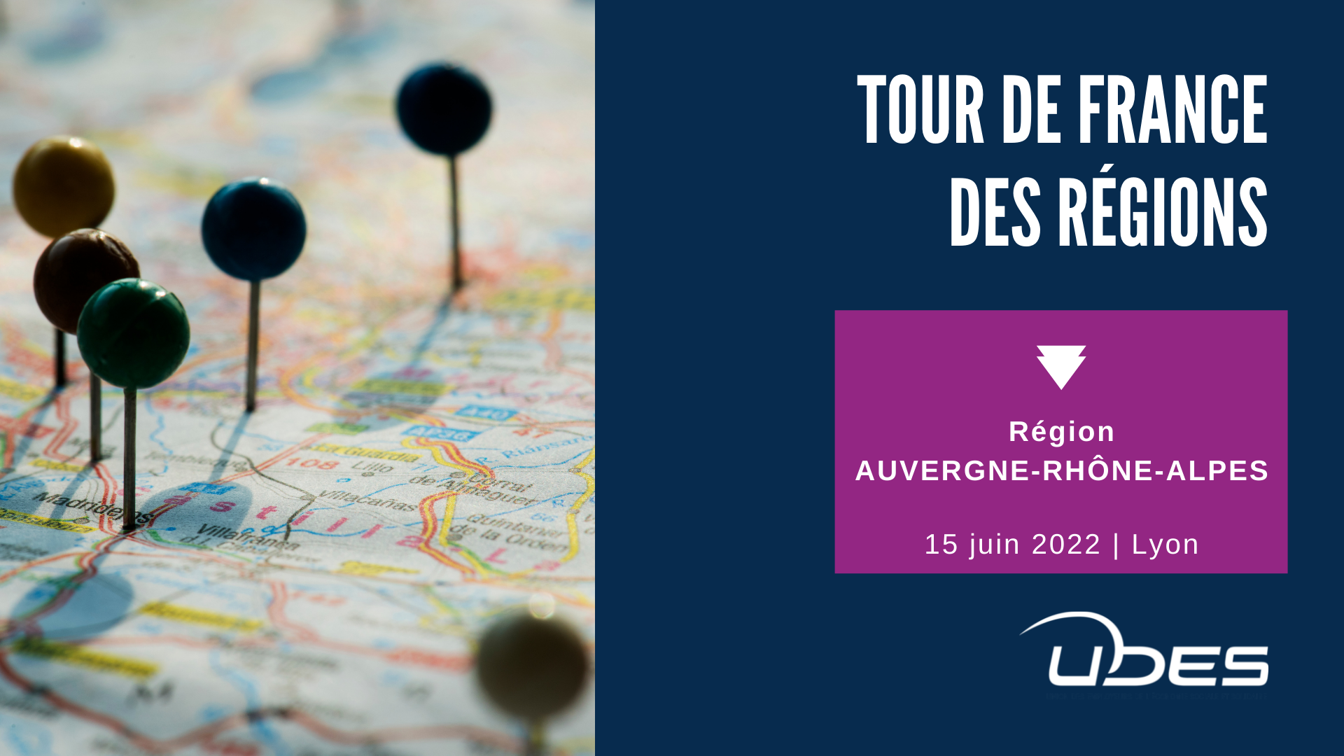 Tour de France de l&rsquo;UDES : Etape en Auvergne-Rhône-Alpes ! – Vaulx-en-Velin (69)
