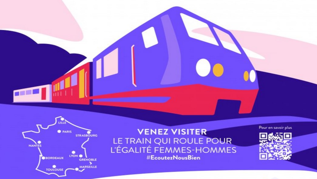 Ce jeudi 3 mars « Le Train pour l’Égalité » fait halte à la gare de Grenoble