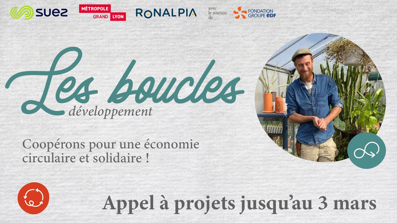 Appel à Projets : LES BOUCLES DEVELOPPEMENT