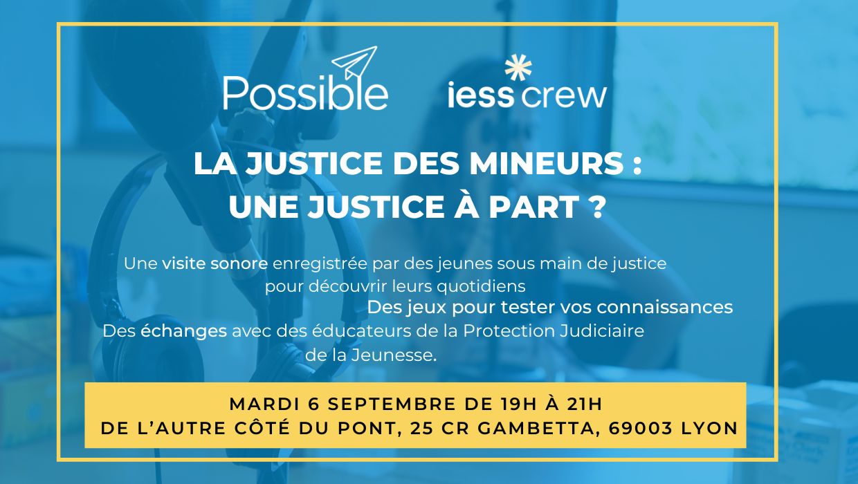 Apéro-Justice à Lyon : Apprenez-en plus sur la justice des mineurs !