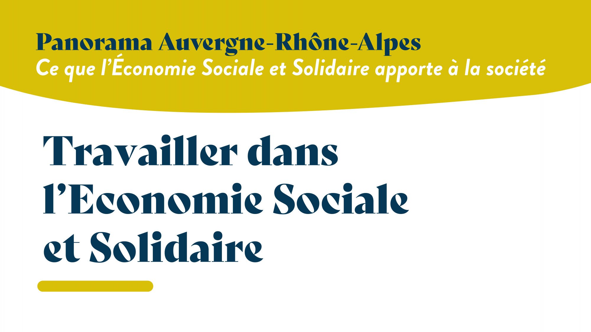 Panorama : Travailler dans l&rsquo;ESS