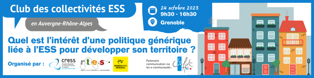 10ème Club des Collectivités pour l&rsquo;ESS en AuRA