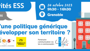 10ème Club des Collectivités pour l’ESS en AuRA 10ème Club des Collectivités pour l’ESS en AuRA