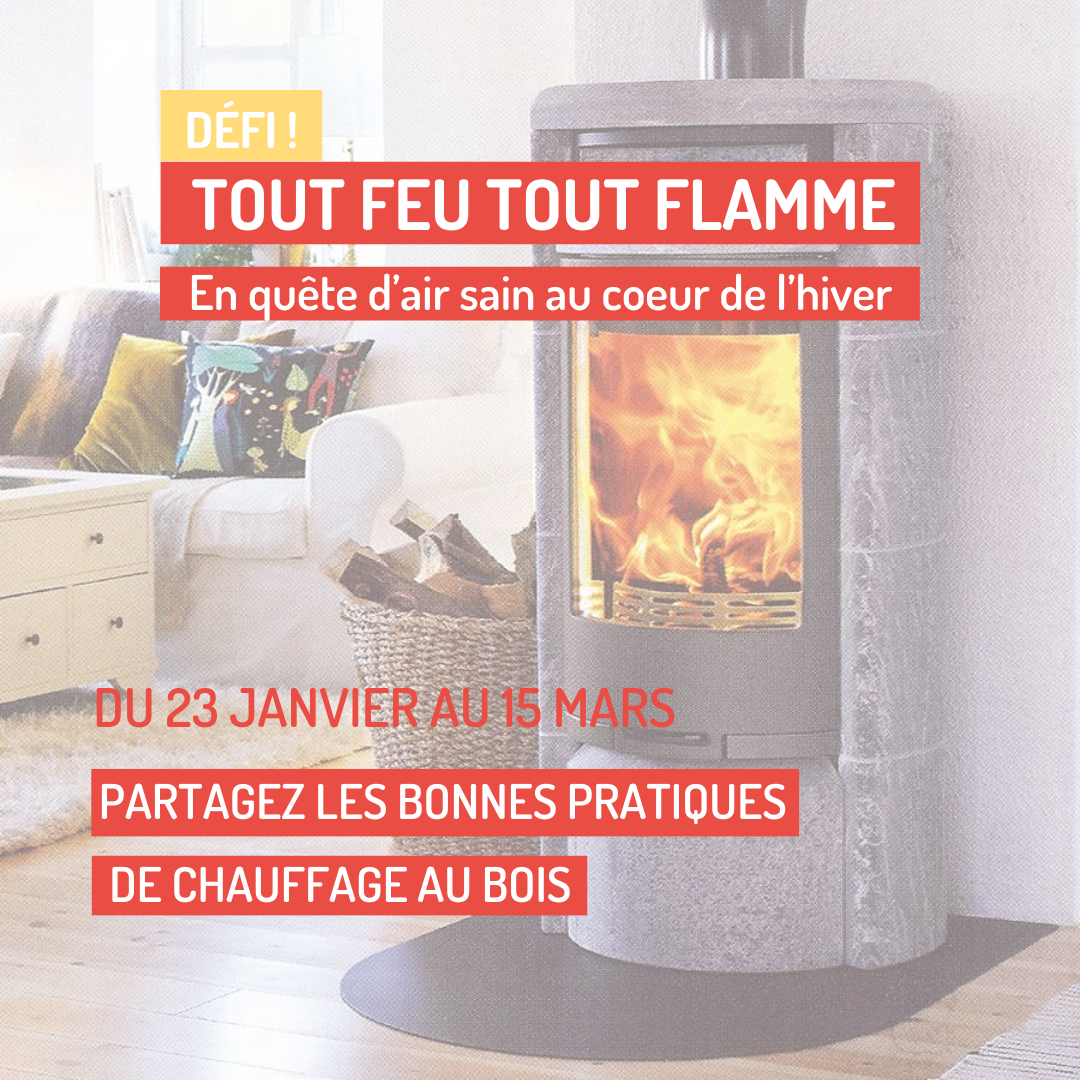 C&rsquo;est parti pour le défi « Tout feu tout flamme » : en quête d&rsquo;air sain au cœur de l&rsquo;hiver