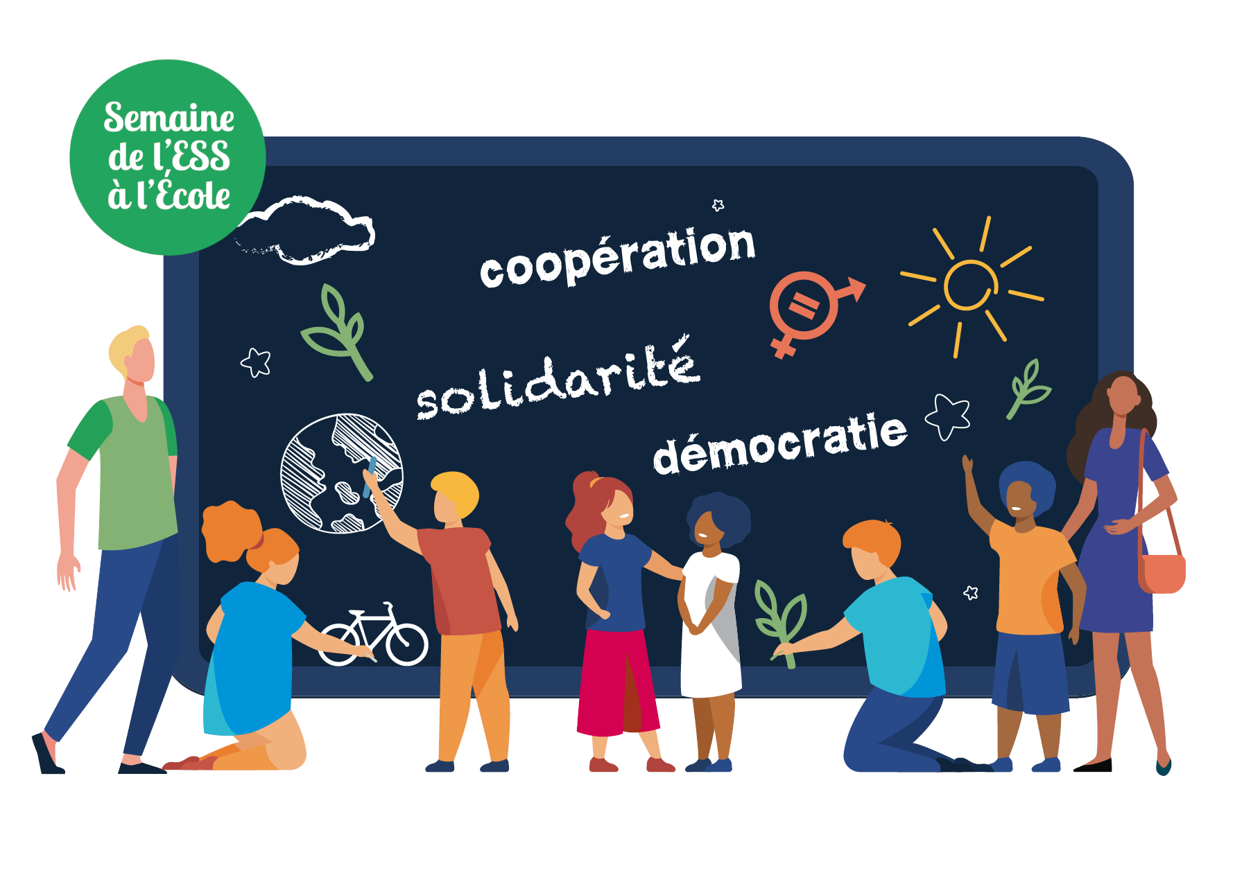 La semaine de l’ESS à l’école débute ce lundi 27 mars La semaine de l’ESS à l’école débute ce lundi 27 mars