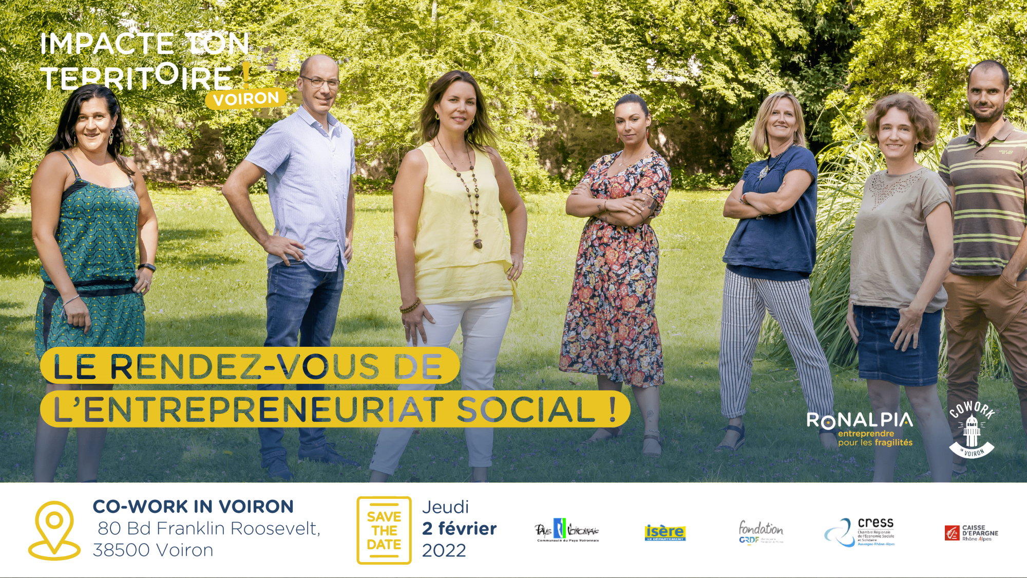 Impacte ton territoire ! Voiron, le 2 février Impacte ton territoire ! Voiron, le 2 février