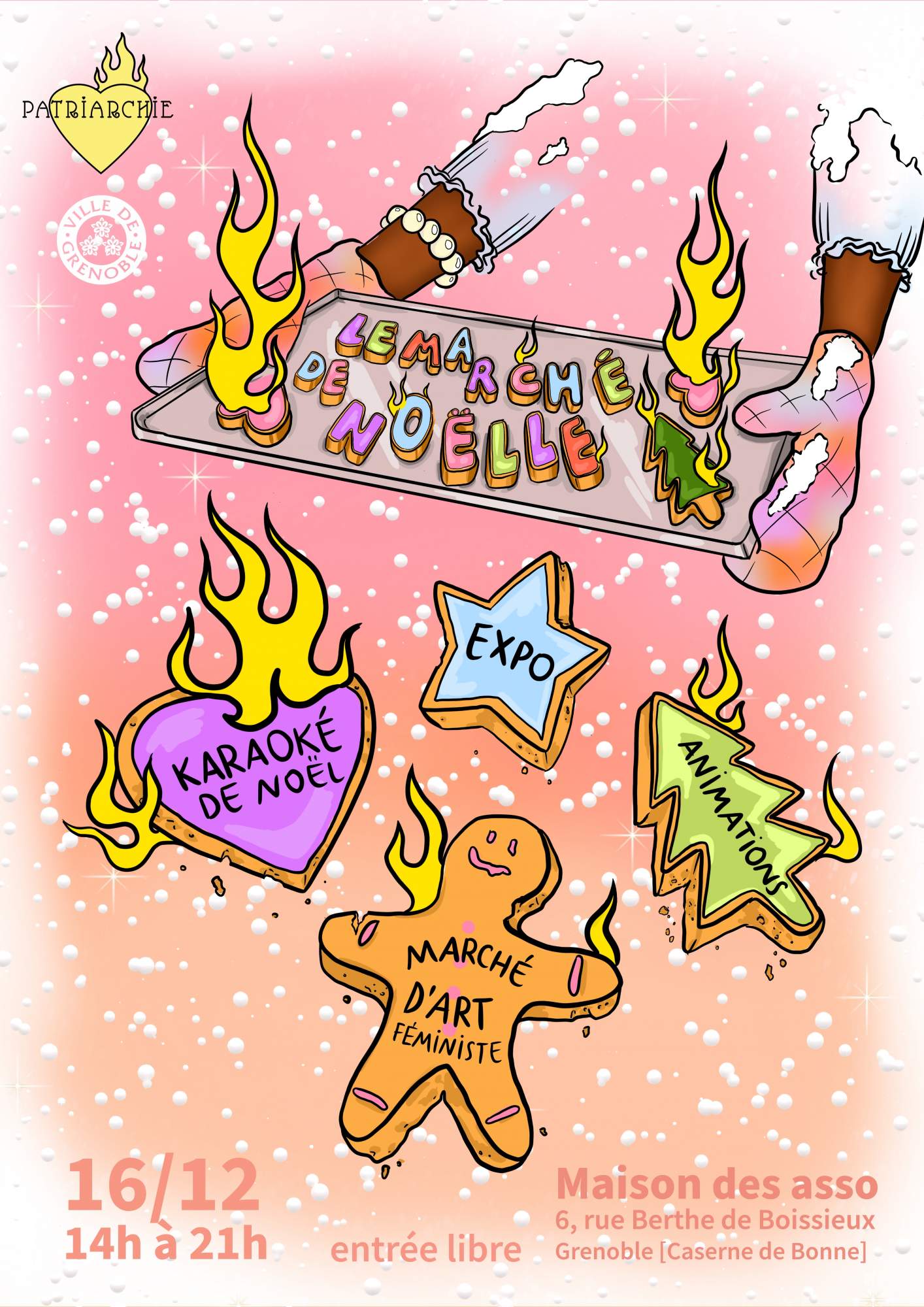 Le marché de Noëlle de Patriarchie Le marché de Noëlle de Patriarchie