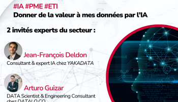 Donner de la valeur à mes données par l’IA Donner de la valeur à mes données par l’IA