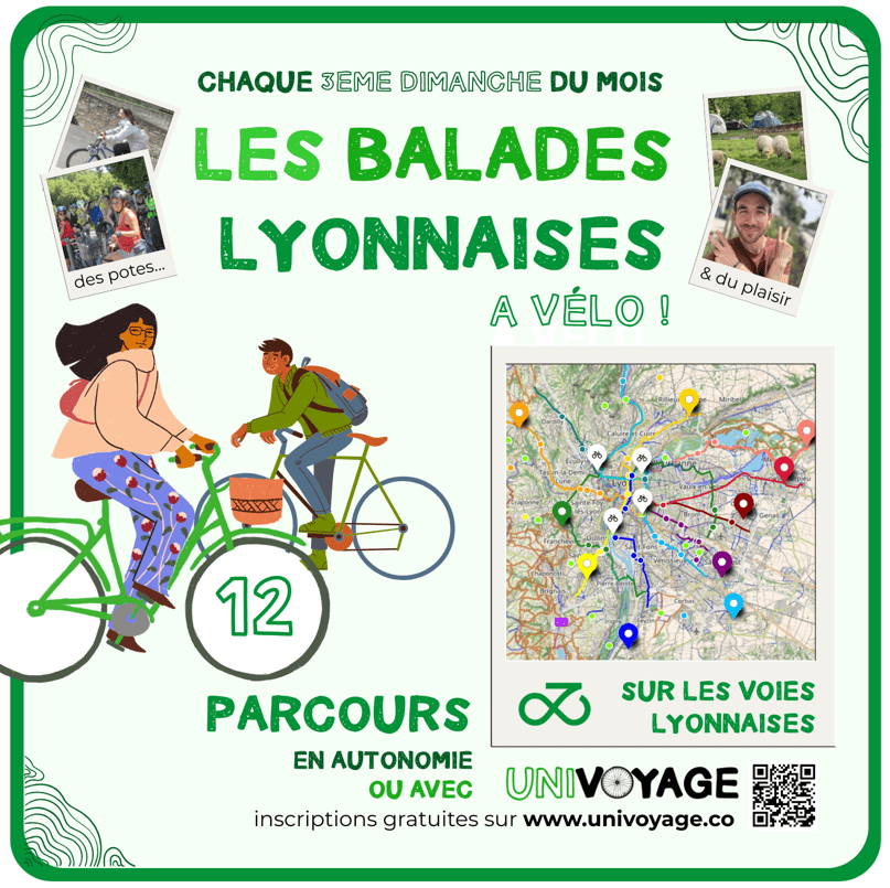 Les Balades Lyonnaises à vélo
