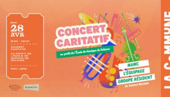 Concert caritatif en faveur de l&rsquo;Ecole de Musique de Solaure