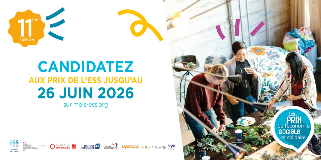 ESS France/CRESS – Les Prix de l&rsquo;ESS 2026