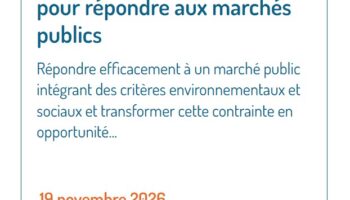 [📝Formation] Achats responsables : les clés pour répondre aux marchés publics