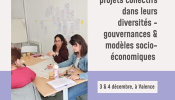 Formation Accompagner les projets collectifs dans leurs diversités – gouvernances & modèles socio-économiques Formation Accompagner les projets collectifs dans leurs diversités – gouvernances & modèles socio-économiques