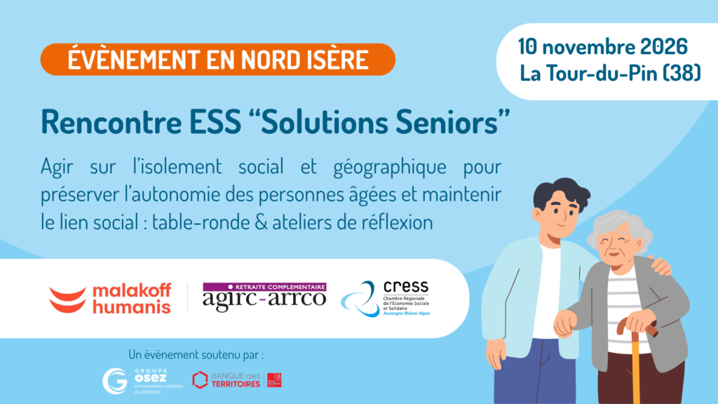 Rencontre “Solutions Seniors” en Nord Isère