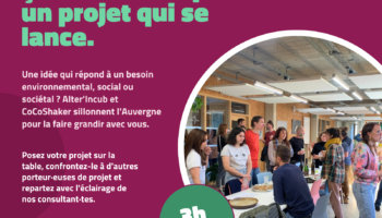 Ateliers de l&rsquo;idée à l&rsquo;impact | Pendant 3h, posez votre projet sur la table | Murat (15)