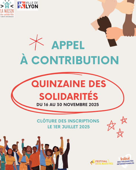 Appel à contribution : Quizaine des solidarités 2025